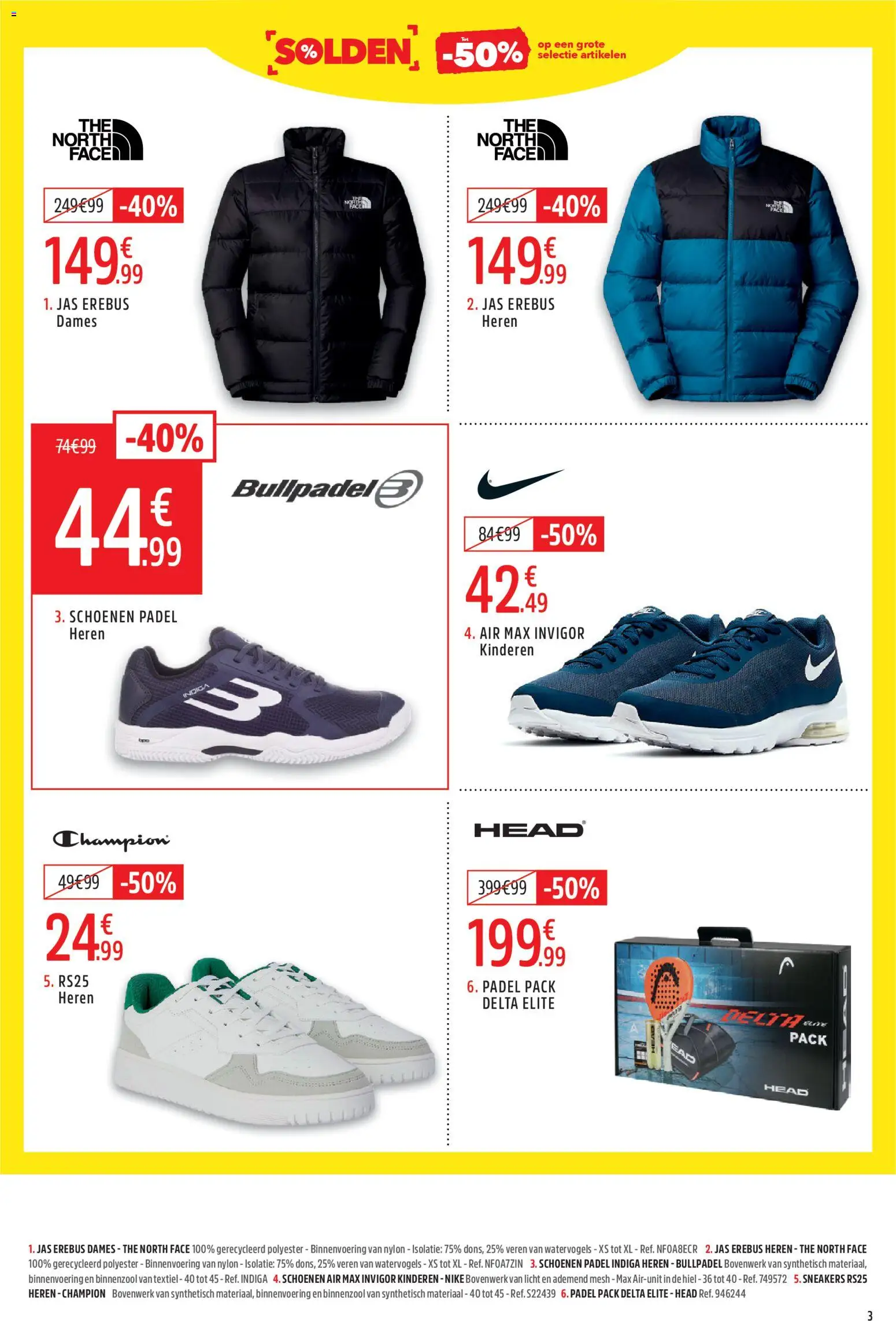 {H1} | Pagina: 3 | Producten: Sneakers, Schoenen, Jas