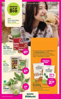 Denns BioMarkt Angebote ab 02.01.2025 gültig