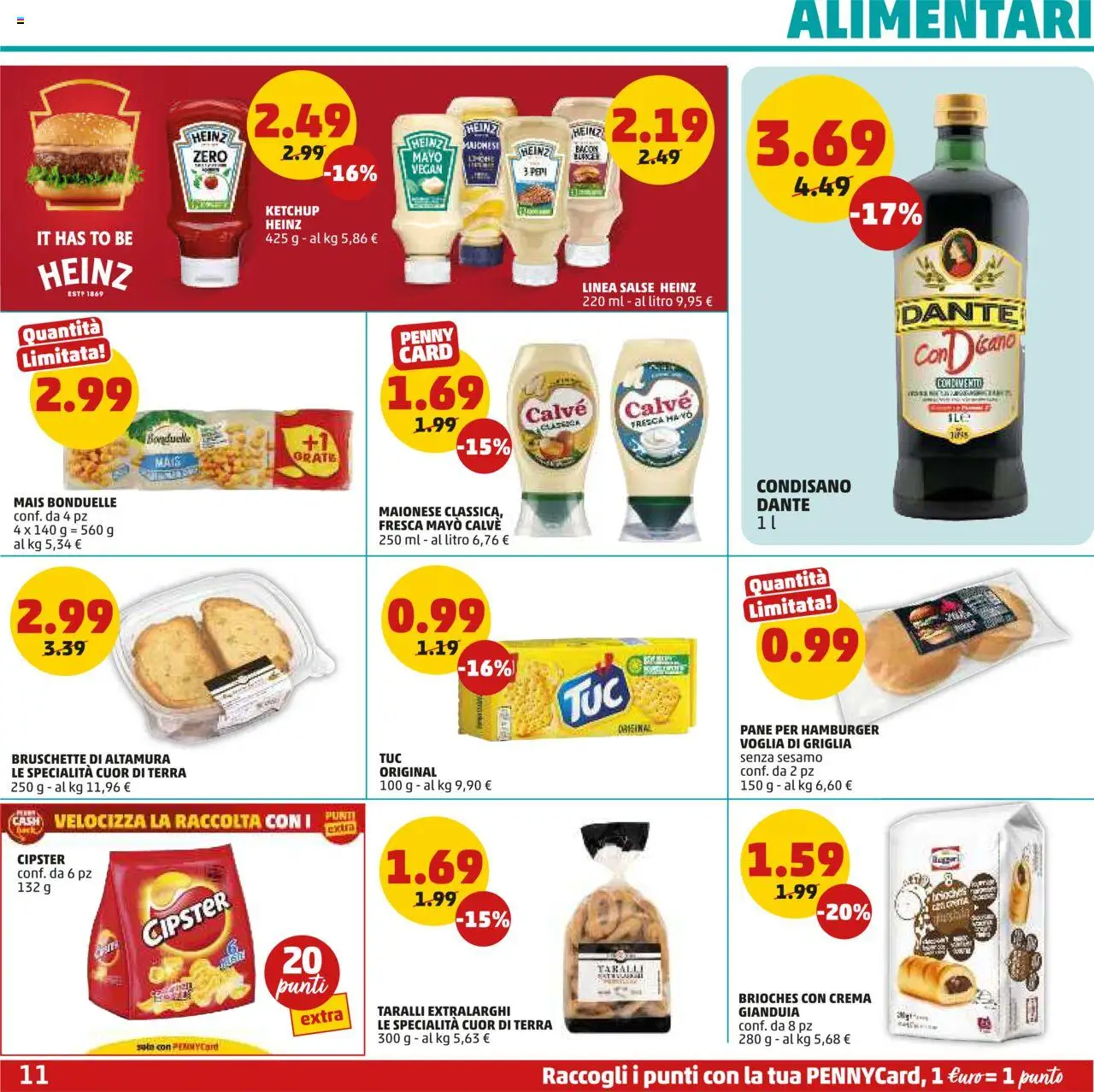 Volantino PENNY del 05.06.2025 | Pagina: 11 | Prodotti: Pane, Maionese, Mais, Griglia
