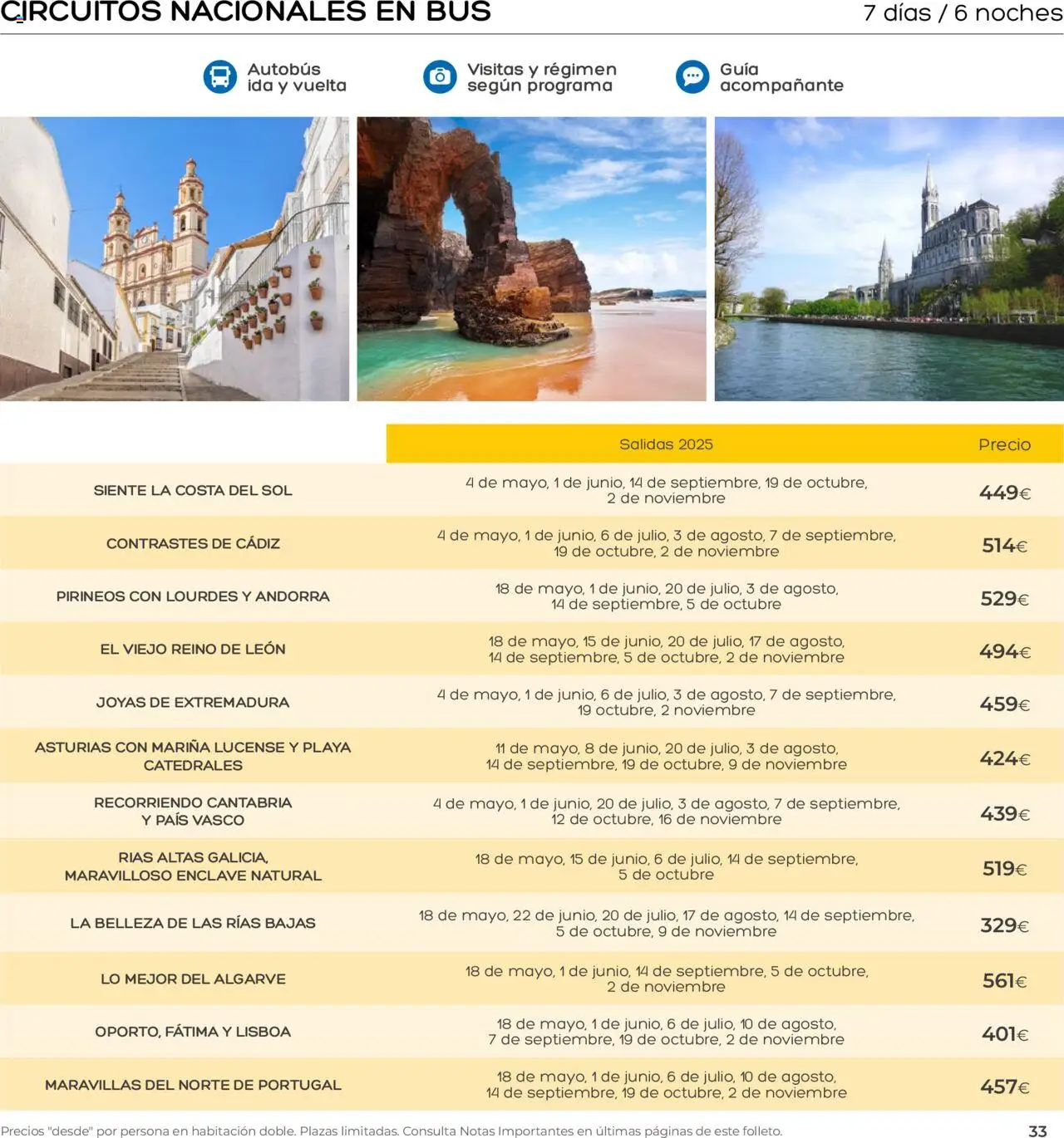 Viajes El Corte Inglés folleto │ válido desde el 01.04.2025 | Página: 33