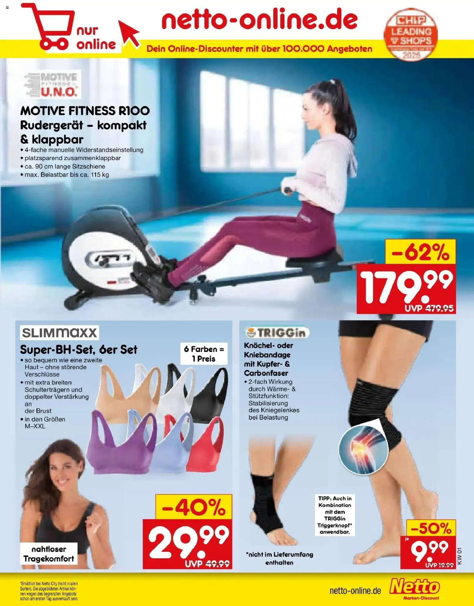 Netto Marken-Discount prospekt Selb	 – gültig ab 28.12.2025 | Seite: 59 | Produkte: Rudergerät