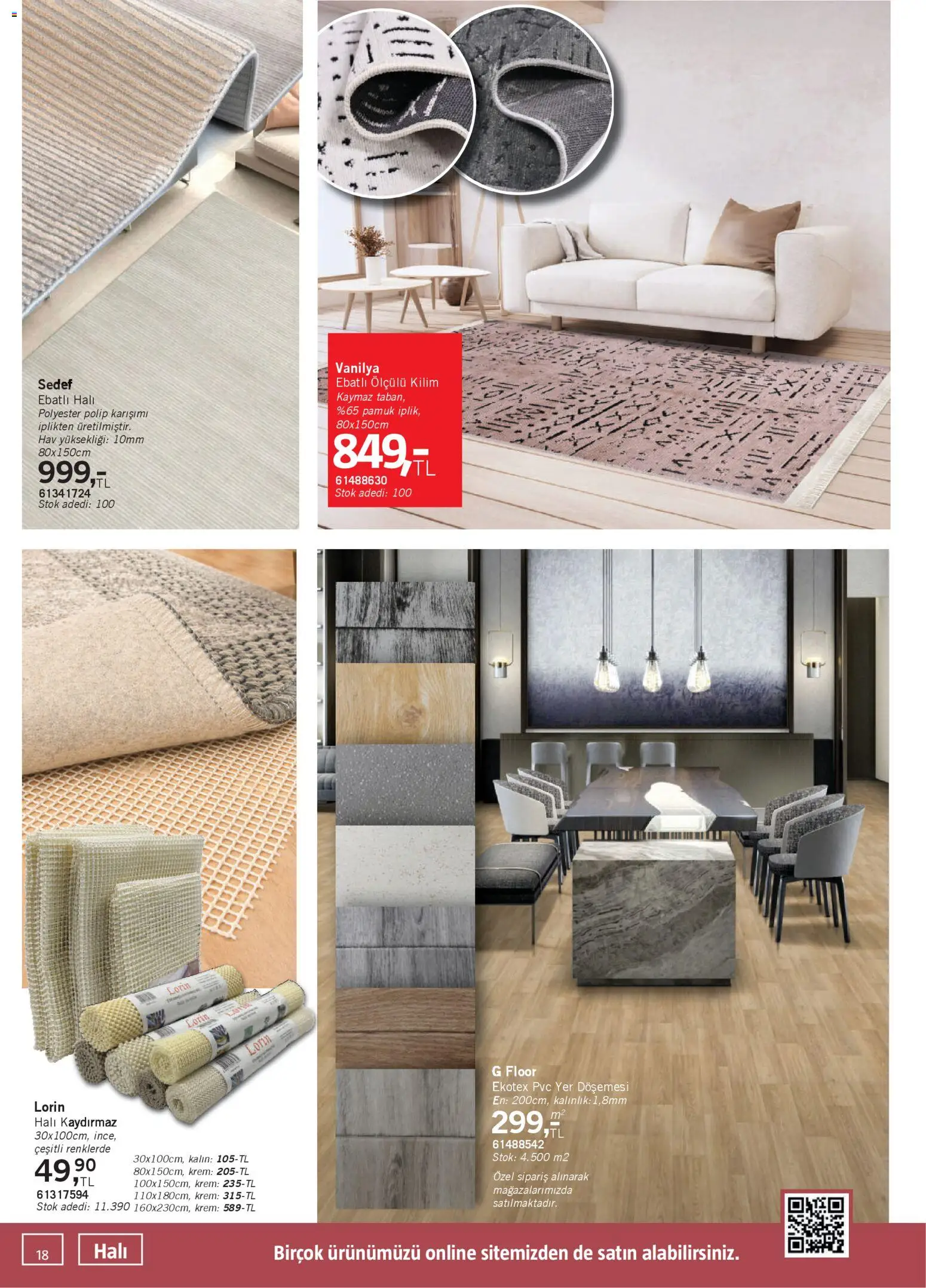 Bauhaus Katalog - 31.01.2026 tarihinden itibaren geçerlidir | Sayfa: 18 | Ürünler: Halı, Krem