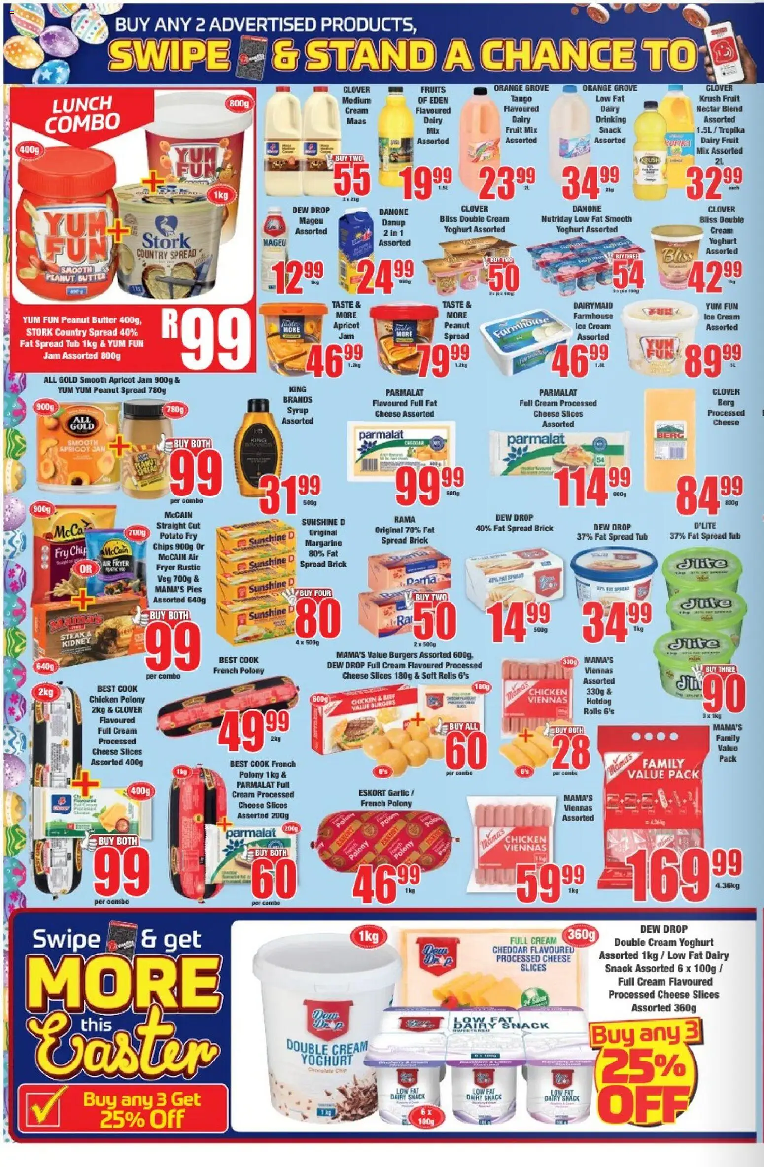 New Boxer catalogue – valid from 19.03.2026 | Page: 4 | Products: Yoghurt, Butter, Cheese, Peanut butter