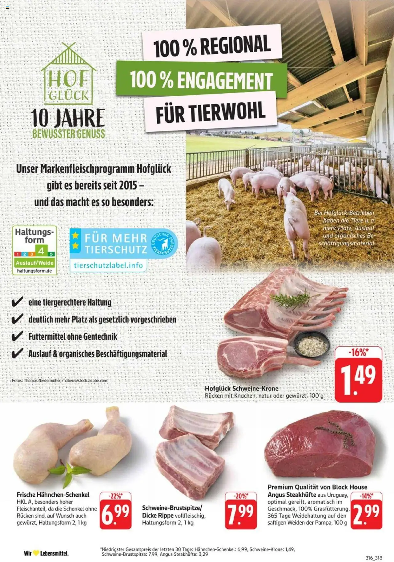 Edeka Prospekt 	 - gültig ab dem 07.07.2025 | Seite: 10 | Produkte: Hahnchenschenkel, Steak