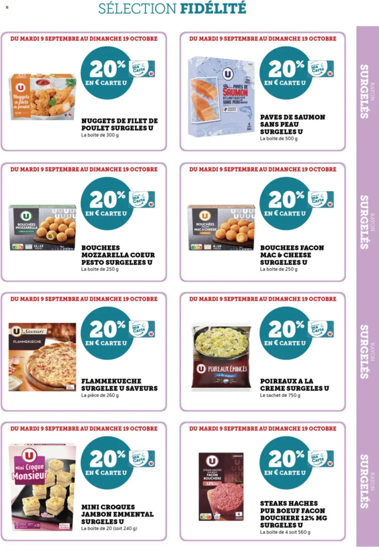  | Page: 35 | Produits: Pesto, Jambon, Saumon, Crème