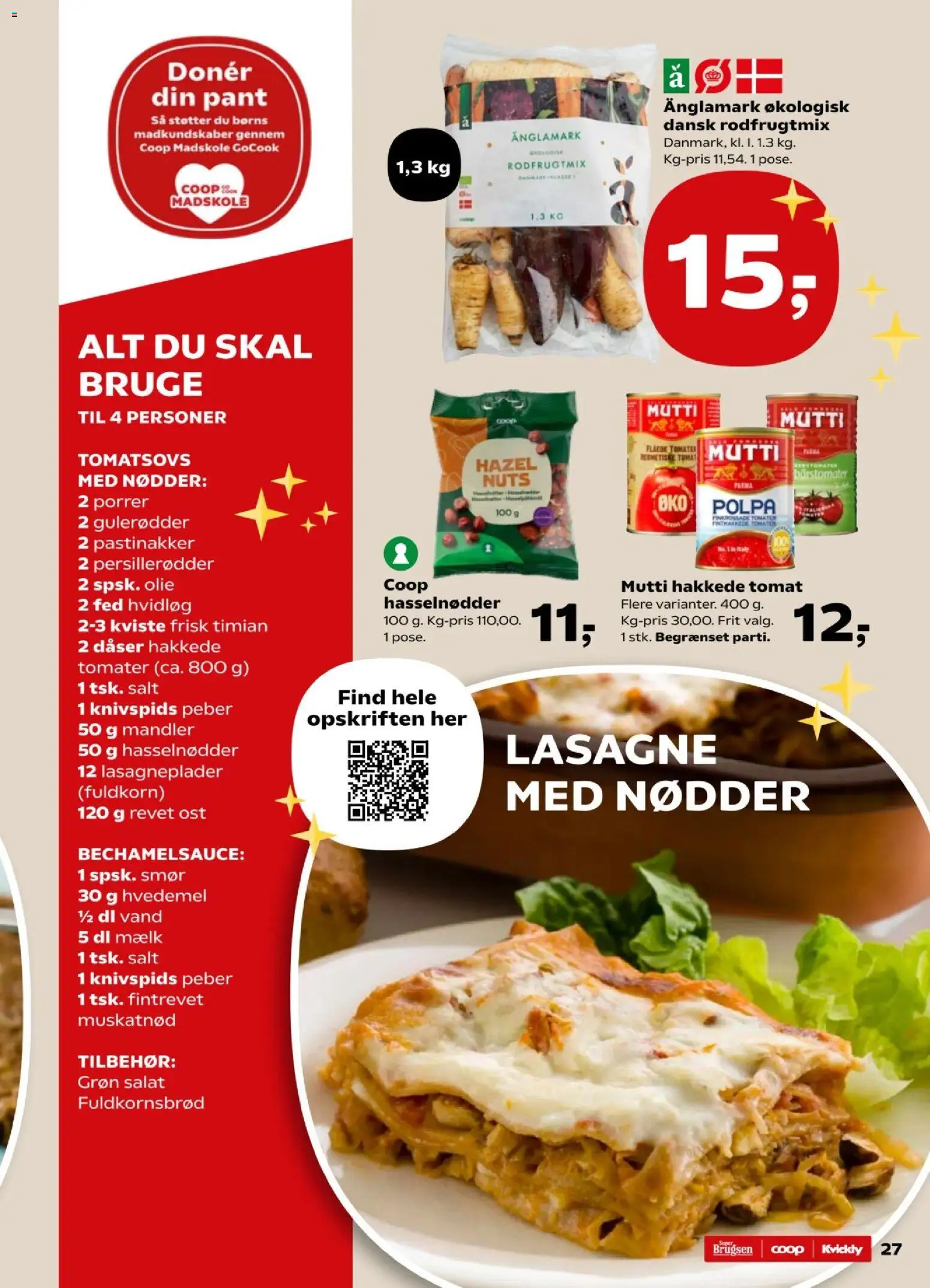 Super Brugsen tilbudsavis – gyldig fra 05.12.2025 | Side: 29 | Produkter: Gulerødder, Hvidløg, Carpete, Timian