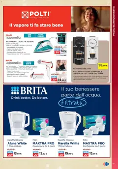 Anteprima del volantino Carrefour Iper - Natale regalo - Collegno catalogo valido a partire dal 13.11.2025 | Pagina: 43 | Prodotti: Macchina da caffe, Caffè, Borsa, Ferro da stiro