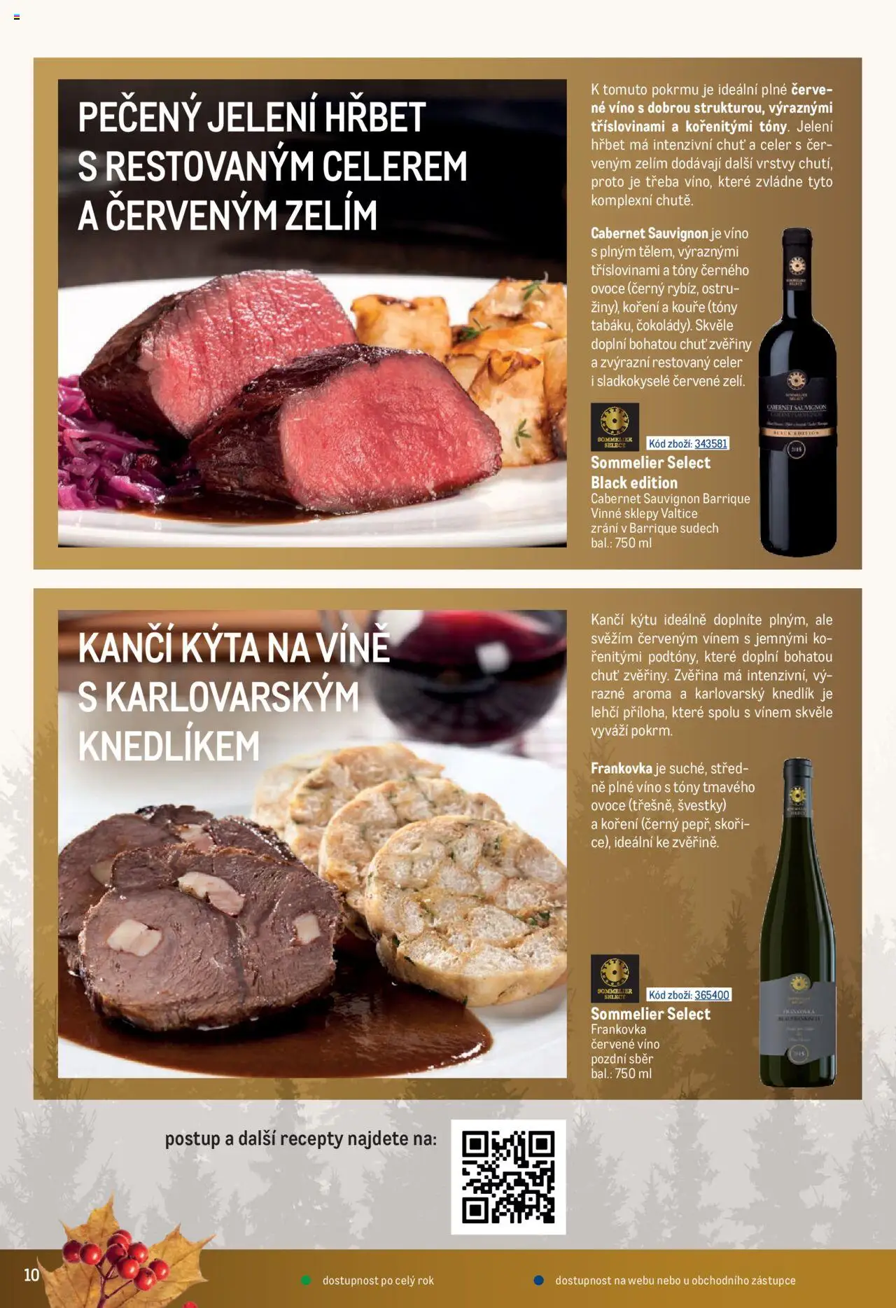Makro leták - Zvěřina od 25.11.2024 | Strana: 10 | Produkty: Ovoce, Švestky, Koření, Cabernet Sauvignon