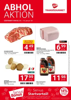 Transgourmet Flugblatt ab 05.01.2026 gültig