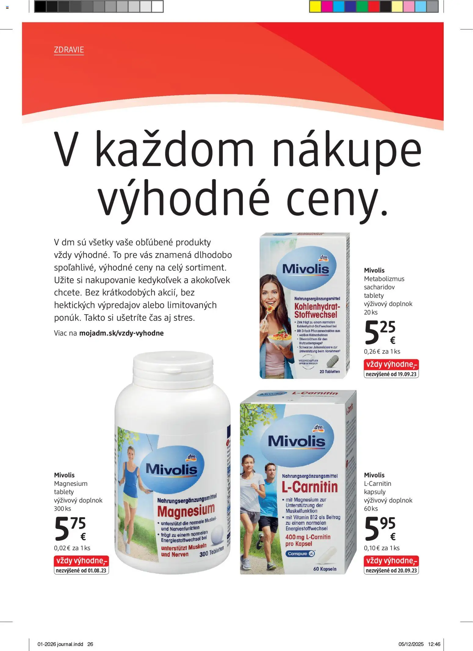 Nové dm drogerie akcie – leták je platný od 01.01.2026 | Strana: 26