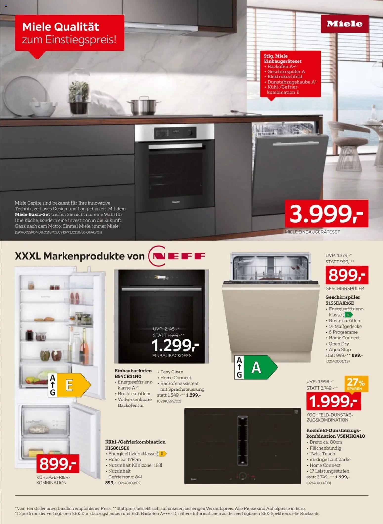 XXXLutz Markeneinbaugeräte gültig ab 29.12.2025 | Seite: 2 | Produkte: Geschirrspüler