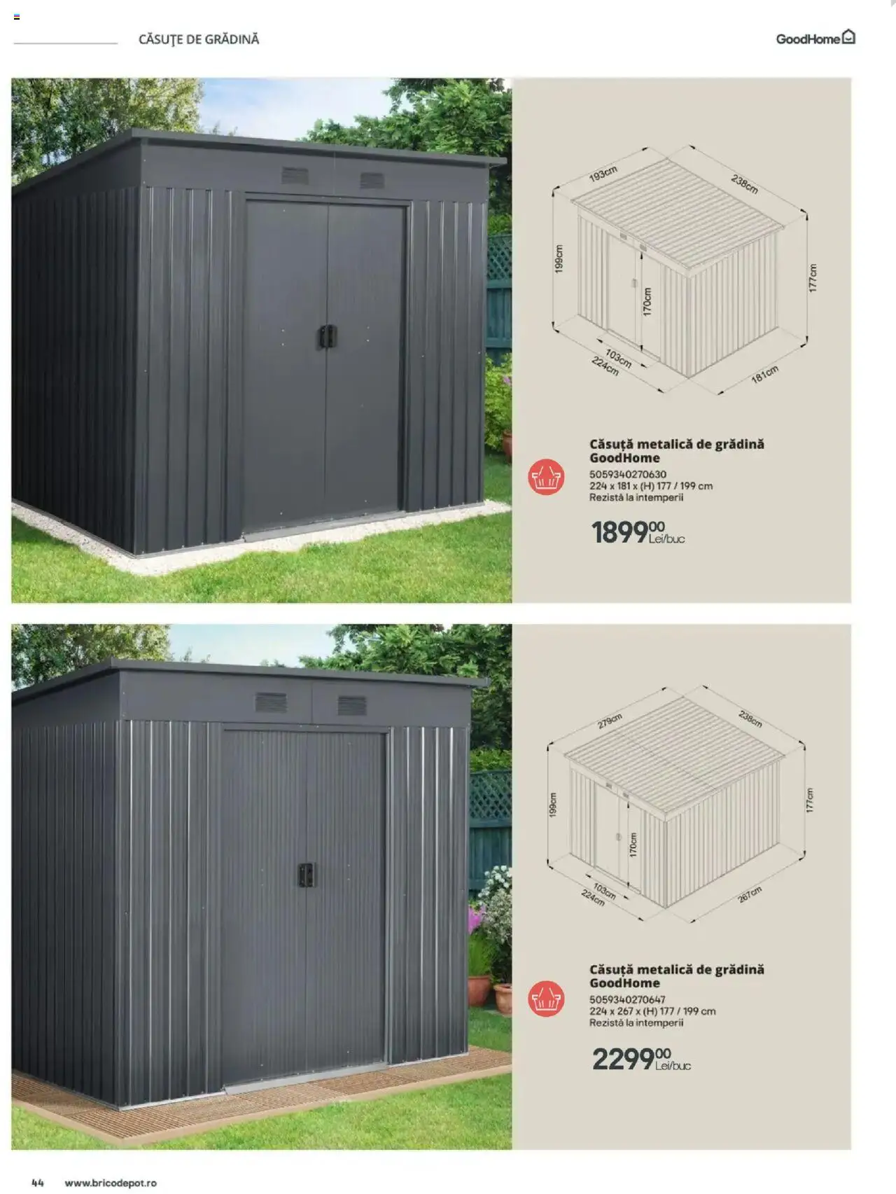 Noul catalog Brico Depot – valabil de la 28.03.2025 | Pagină: 44