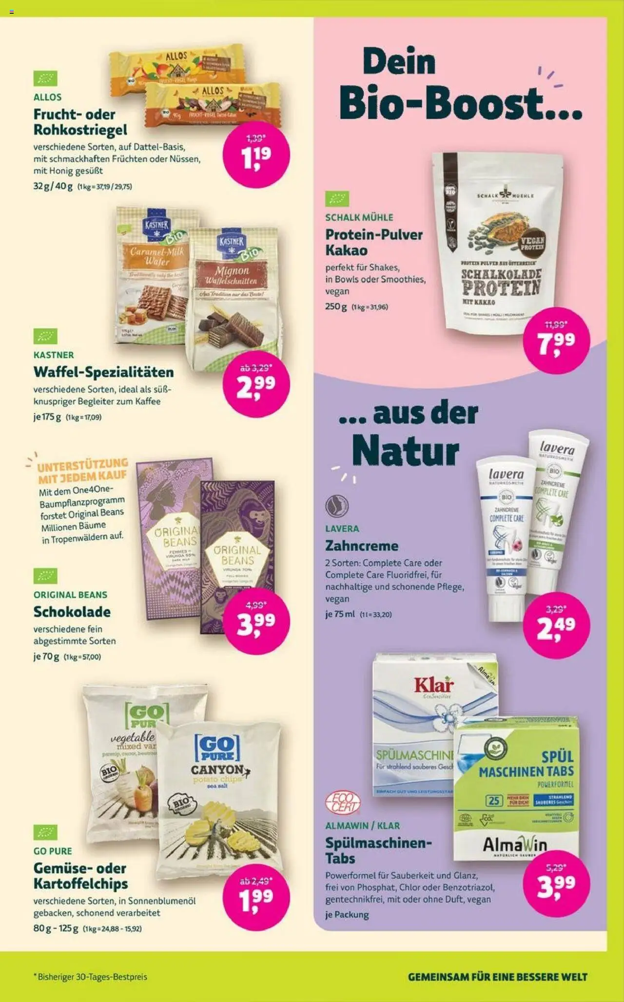 Denns BioMarkt Angebote – gültig ab 10.09.2025 | Seite: 11 | Produkte: Schokolade, Sonnenblumenol, Gemüse, Chips