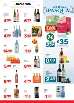 Anteprima del volantino SISA volantino valido a partire dal 26.03.2026 | Pagina: 21 | Prodotti: Gin, Vino, The, Aperol