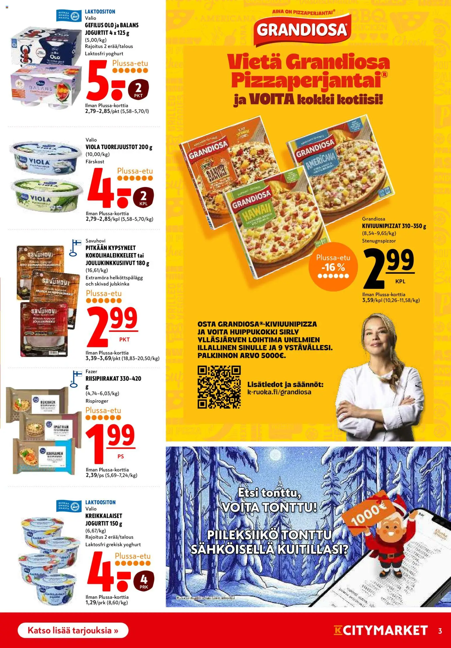 K-Citymarket tarjoukset – voimassa 04.12.2025 alkaen | Sivu: 3