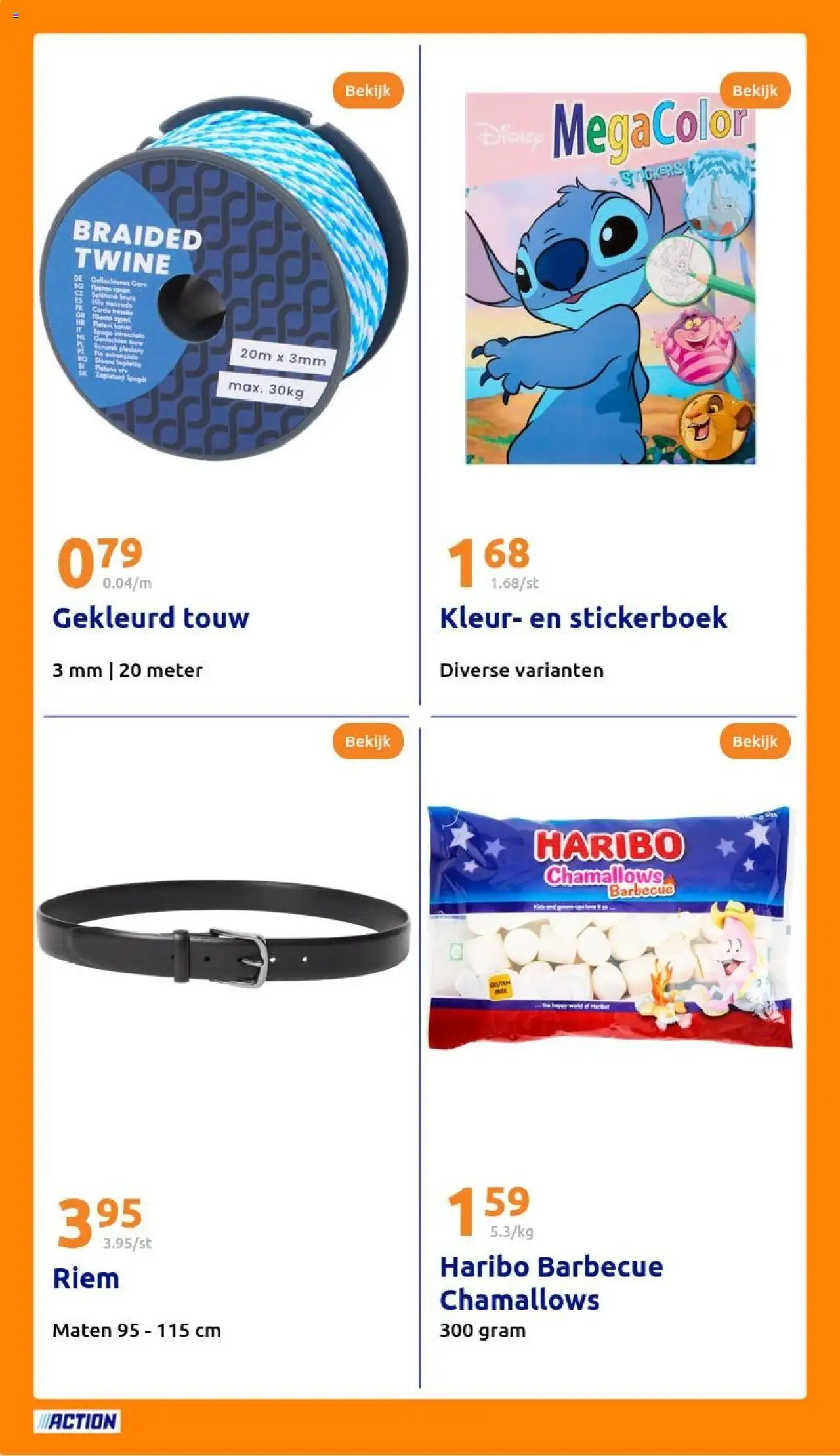  | Pagina: 20 | Producten: Riem