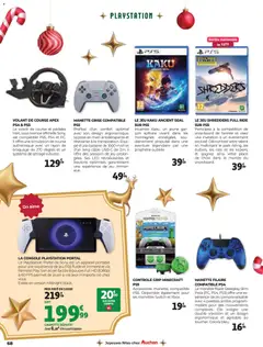 Auchan - Prévisualisation de Auchan - Un Noël d'histoires et d'émotions valide à partir de 05.11.2025 | Page: 68 | Produits: Câble, Batterie, Portable, Jeux