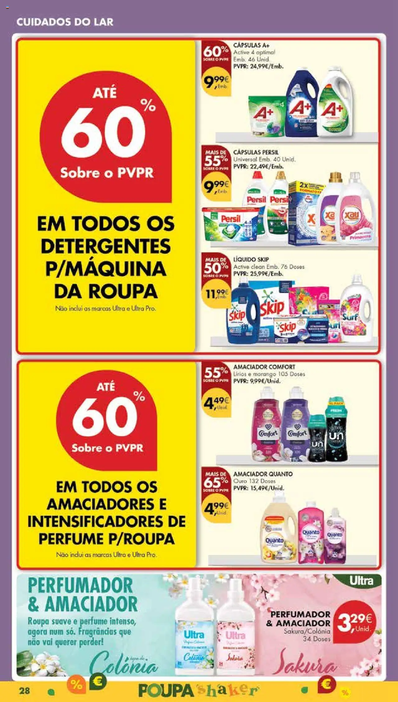 Pingo Doce Poupe Esta Semana Madeira │ válido de 16.09.2025 | Página: 28 | Produtos: Perfume, Persil