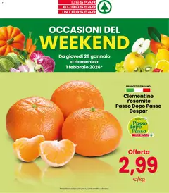 Anteprima del volantino Interspar Weekend catalogo valido a partire dal 29.01.2026