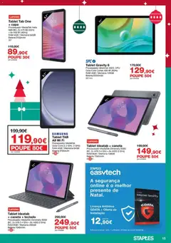 Pré-visualização Staples - Folheto Natal 2025 válido de 03.12.2025 | Página: 15