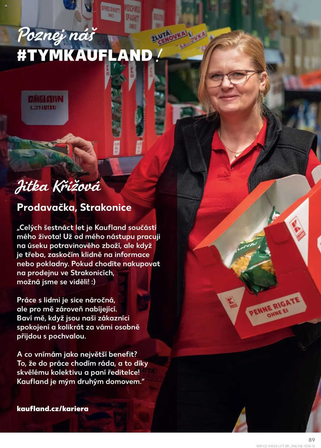 Kaufland leták - Praha 8 od 04.06.2025 | Strana: 89 | Produkty: Penne