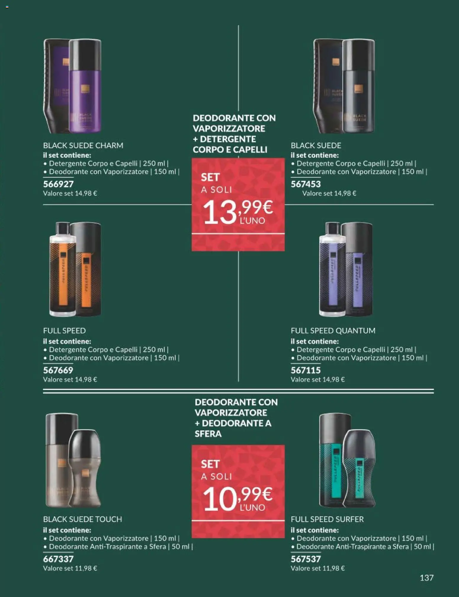 Volantino Avon del 01.11.2025 | Pagina: 137