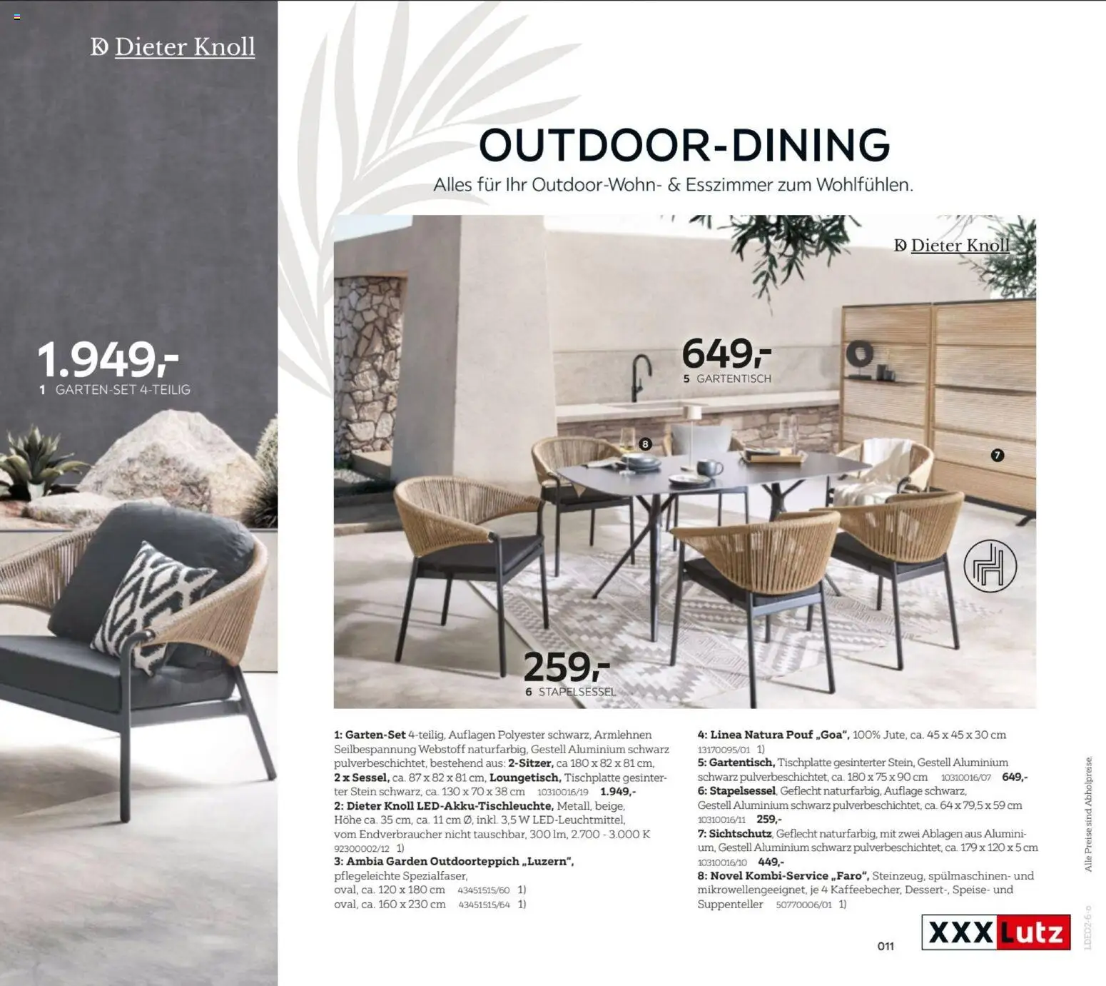 XXXL Lutz My Home Garten – gültig ab 23.02.2026 | Seite: 11 | Produkte: Pouf