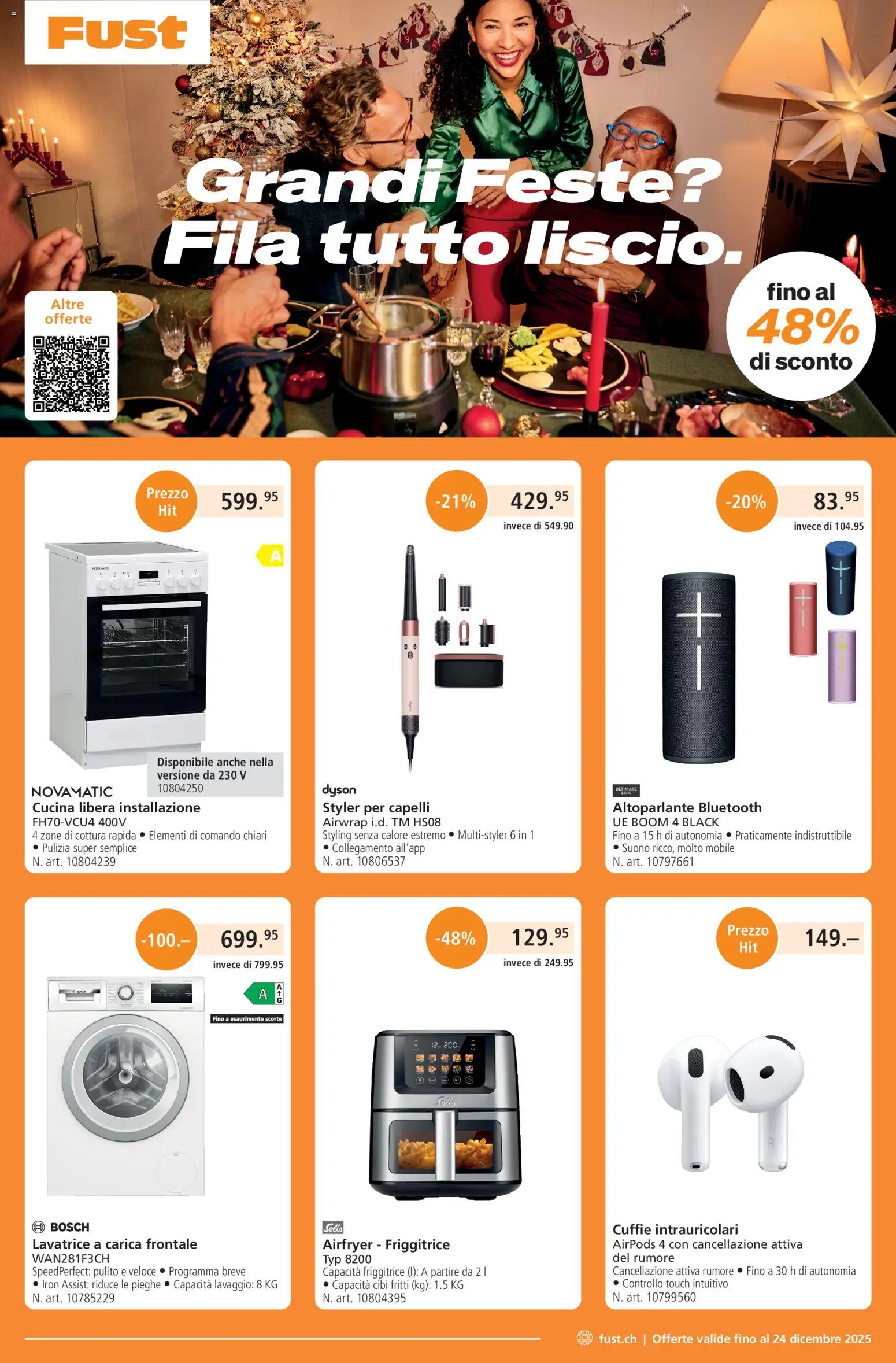 Fust Aktionen IT – gültig ab 01.12.2025 | Seite: 44 | Produkte: Airpods, Bosch, Dyson