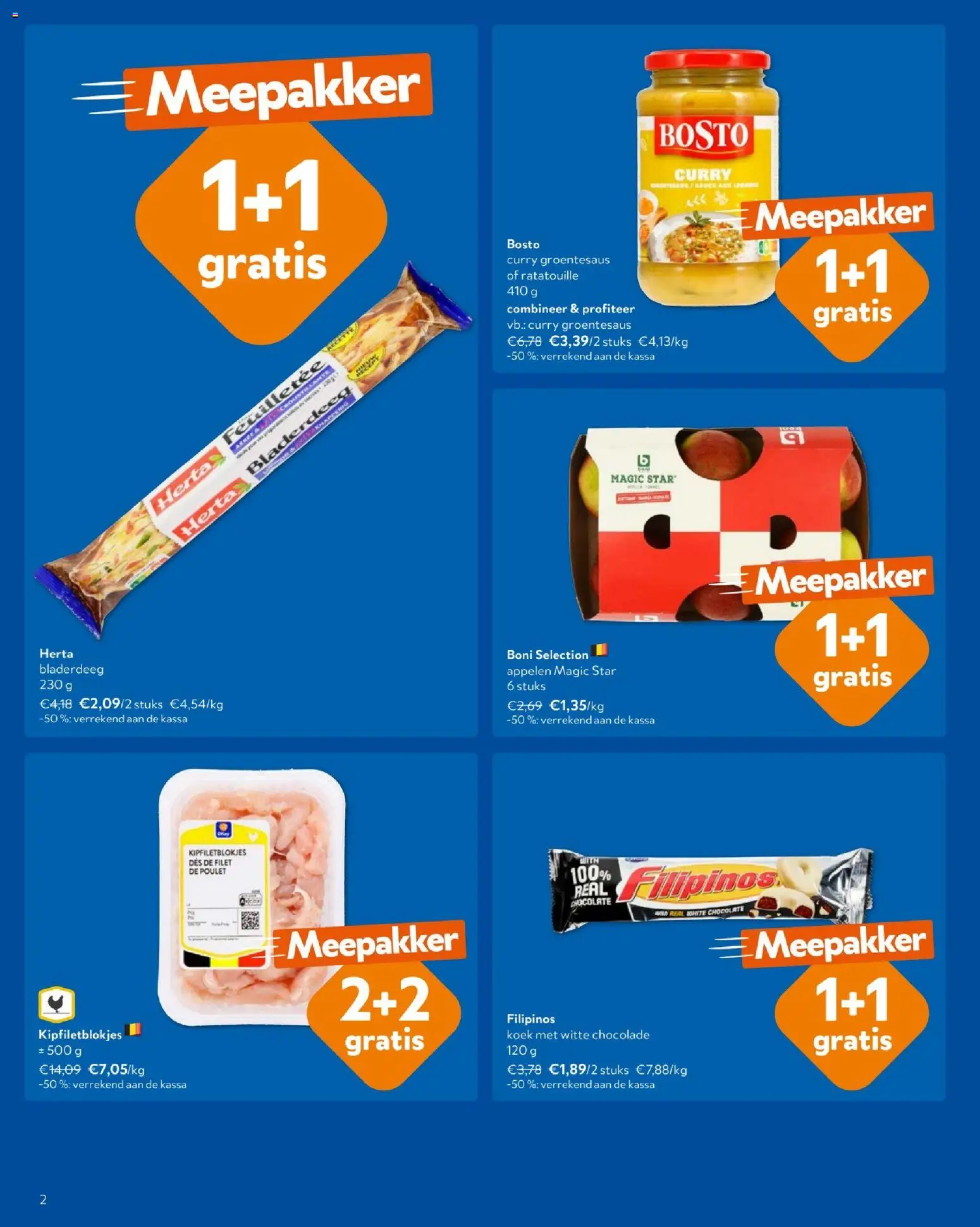 {H1} | Pagina: 2 | Producten: Appelen, Chocolade