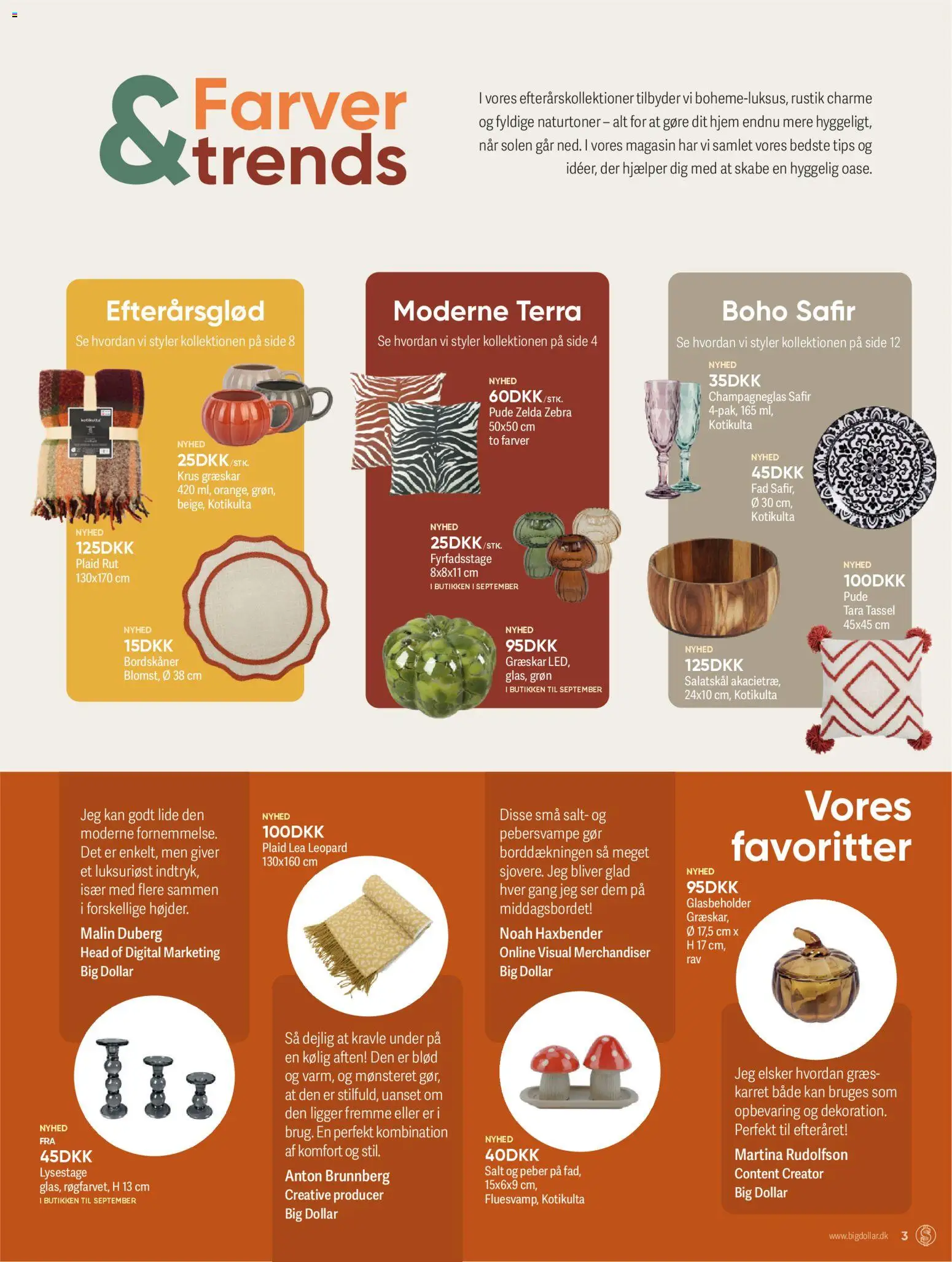 Bigdollar tilbudsavis – gyldig fra 03.09.2025 | Side: 3 | Produkter: Pude, Salt, Peber, Søm