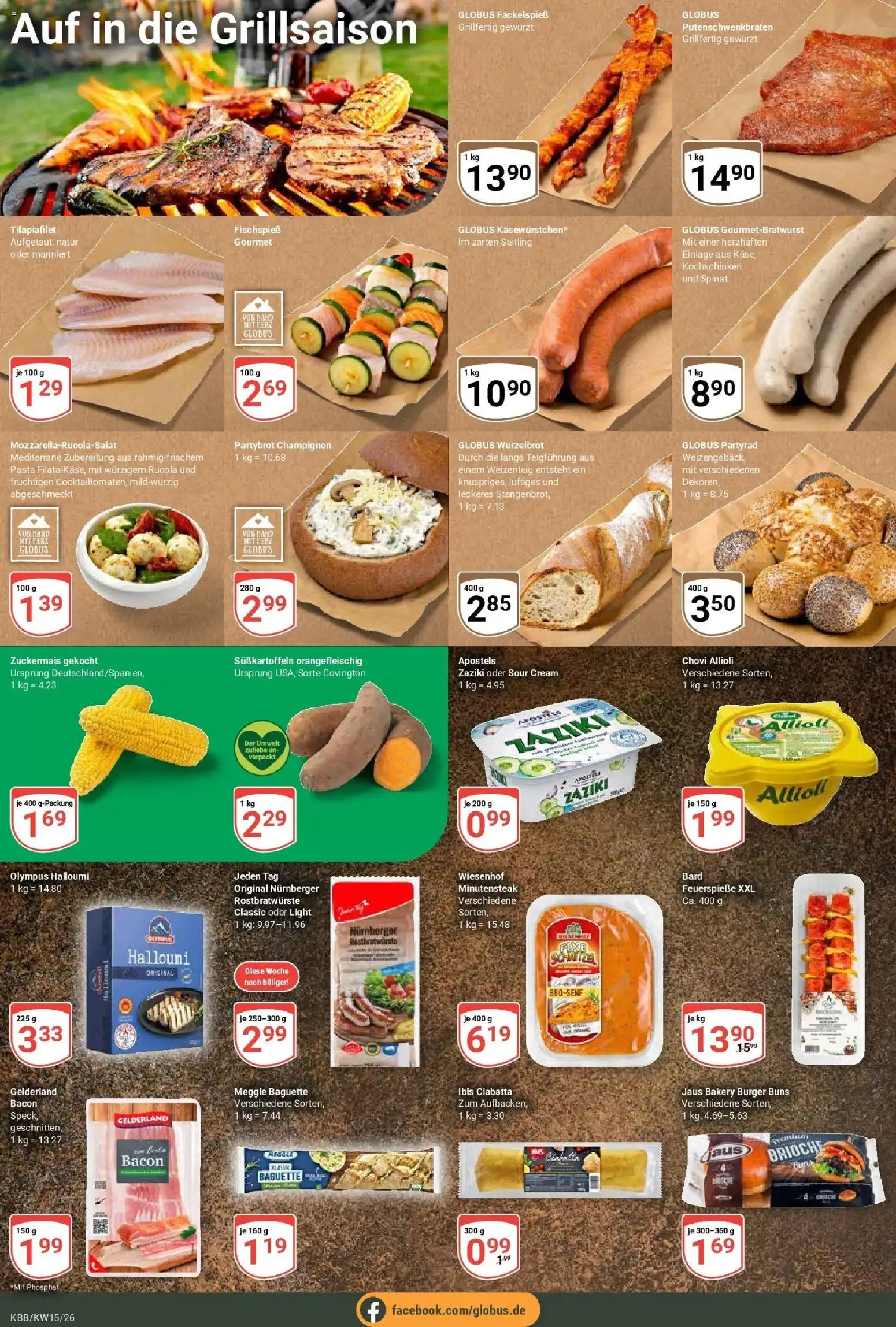 Globus prospekt Koblenz-Bubenheim	 – gültig ab 07.04.2026 | Seite: 17 | Produkte: Burger, Baguette, Schnitzel, Pasta