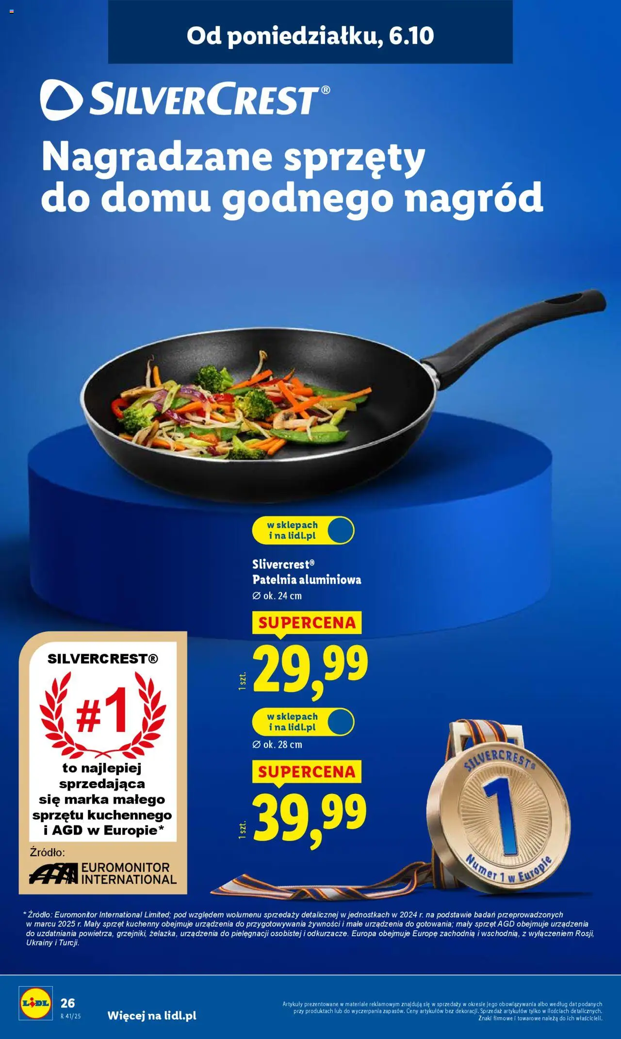 Lidl Katalog od 06.10.2025 | Strona: 26 | Produkty: Patelnia