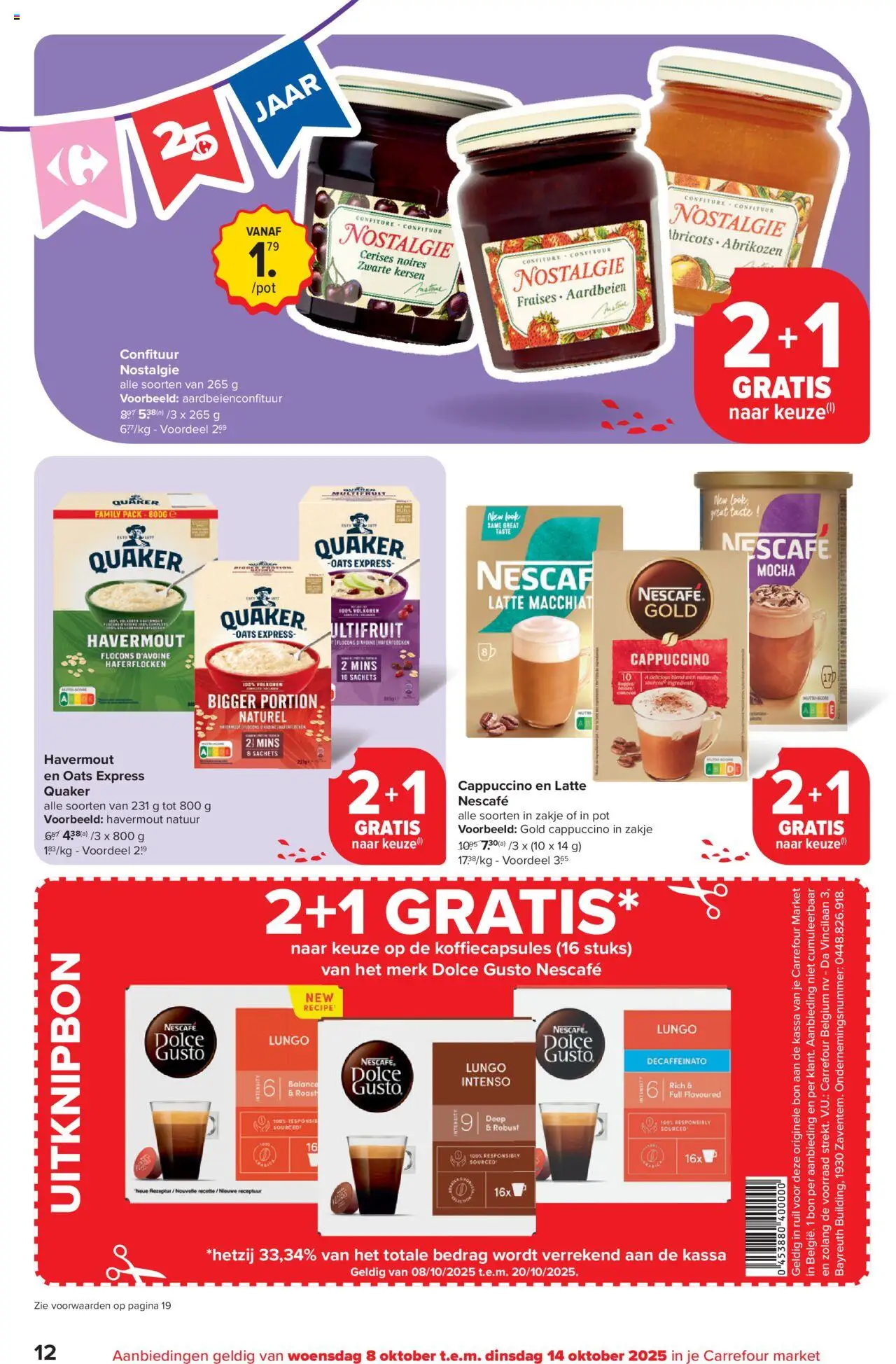 {H1} | Pagina: 12 | Producten: Nescafe, Cappuccino, Kersen, Pot