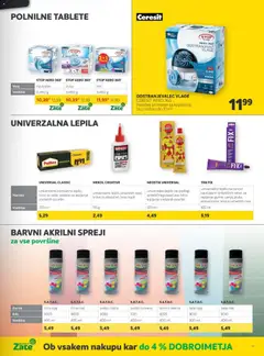 Merkur katalog akcije – veljaven od 03.12.2025 | Stran: 41 | Izdelki: Lepilo, Barva, Zelena