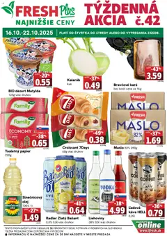 Fresh leták platný od 16.10.2025