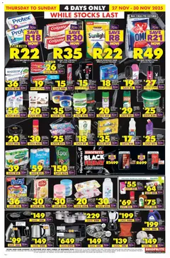 Shoprite specials catalogue – valid from 27.11.2025 | Page: 4
