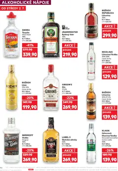 Kaufland leták - Brno od 02.07.2025 | Strana: 46 | Produkty: Vodka Božkov, Božkov Republica, Tequila, Láhev