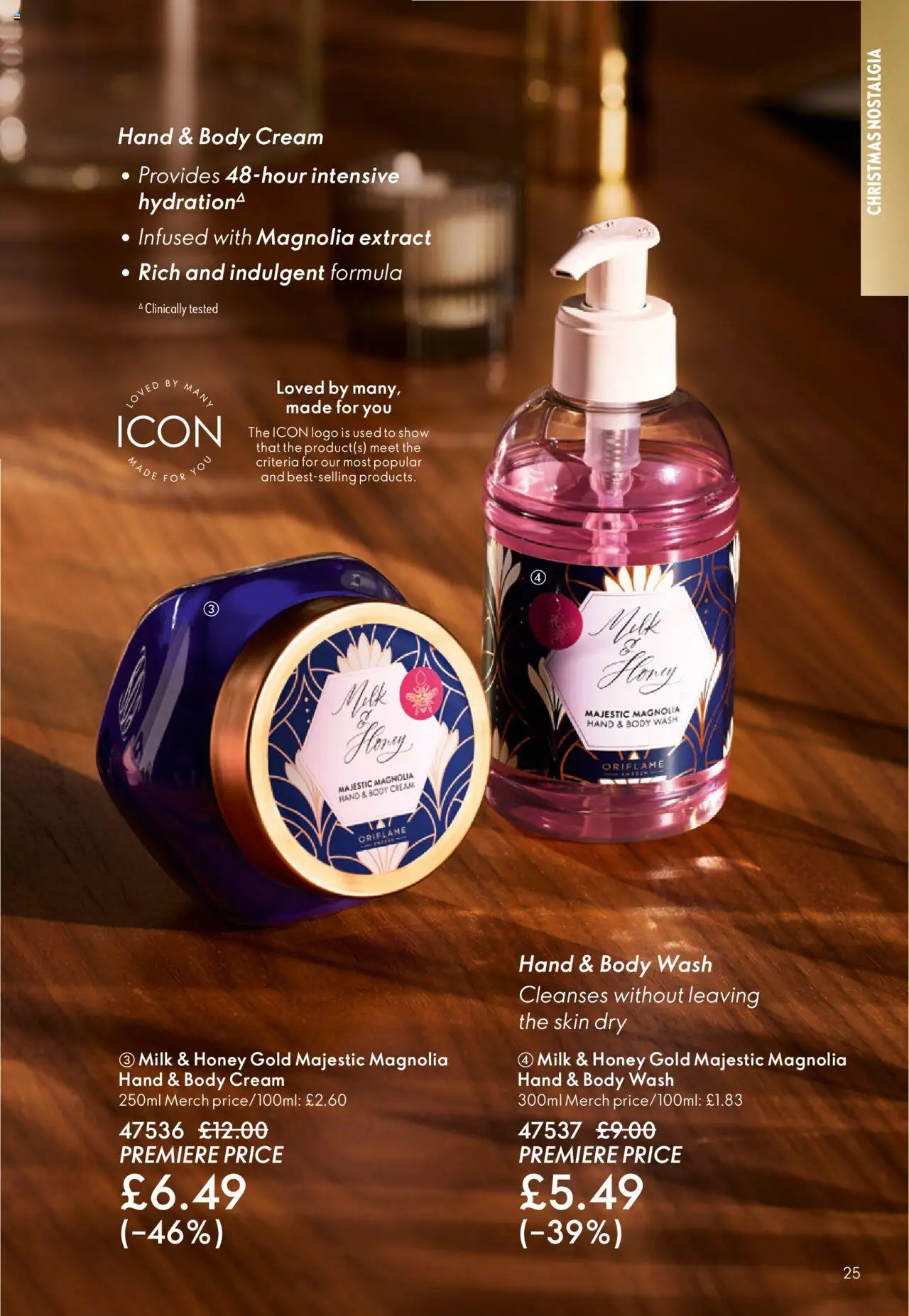 {H1} | Page: 25 | Products: Body cream, Milk, Cream, Honey
