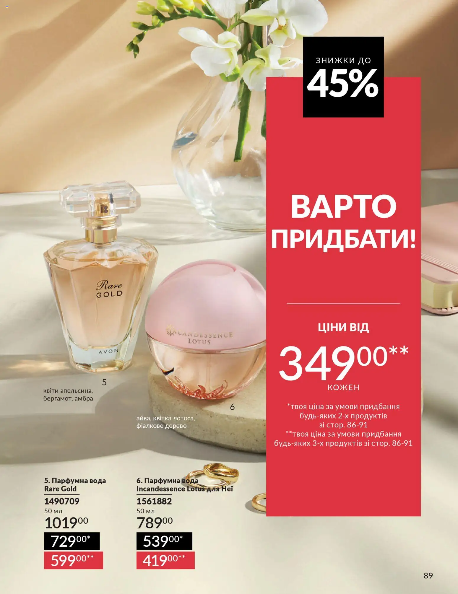 AVON Kаталог - дійснийкції з 01.03.2026 | Сторінка: 87 | Товари: Вода