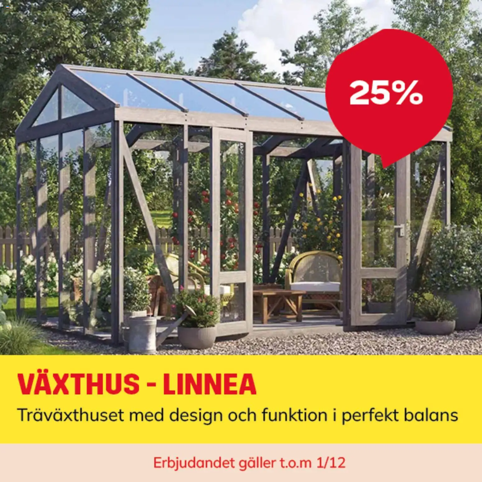 ByggMax reklamblad aktuell från 24.11.2025 | Sida: 12 | Produkter: Växthus, Galler