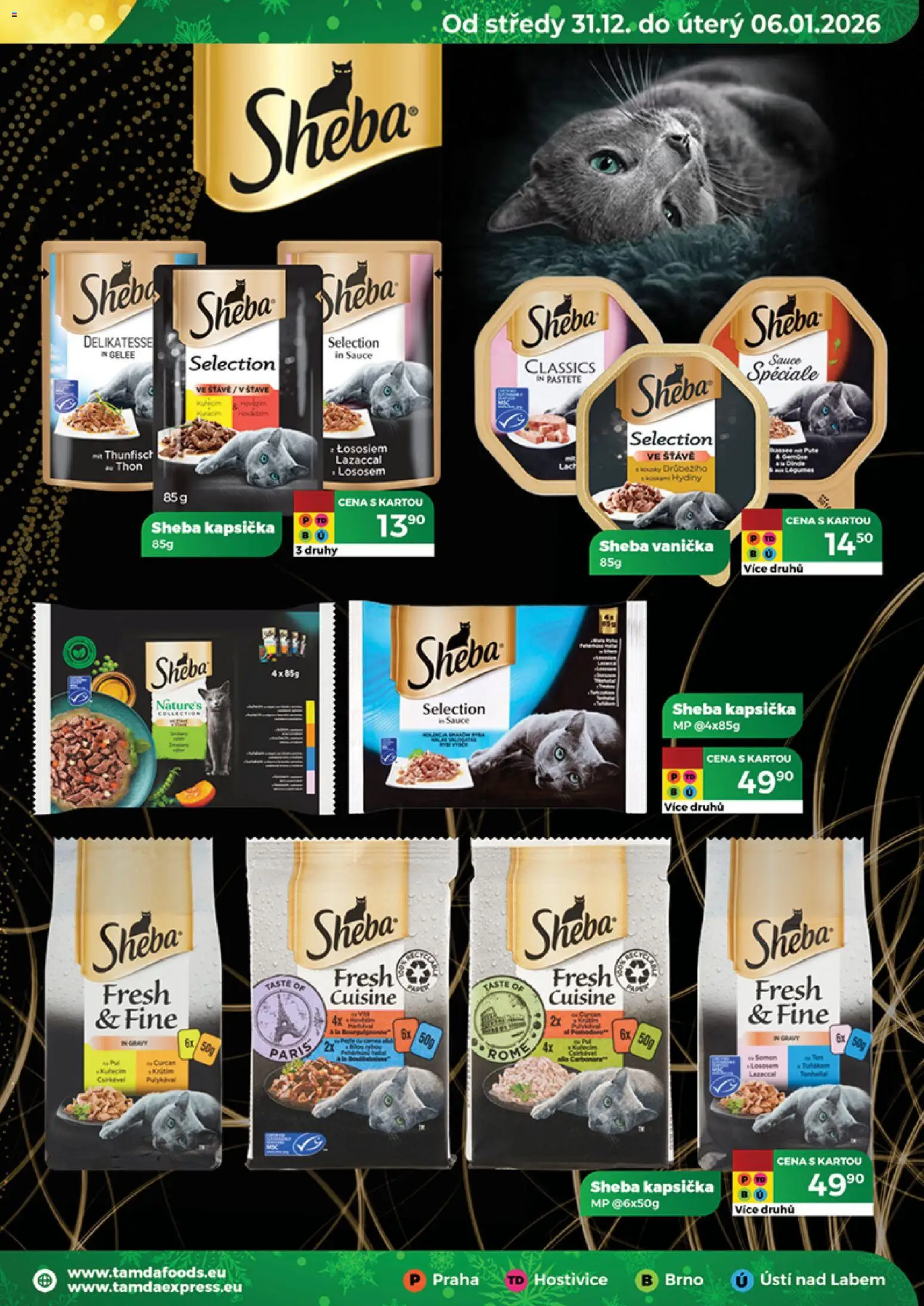 Tamda Foods leták od 31.12.2025 | Strana: 31 | Produkty: Sheba