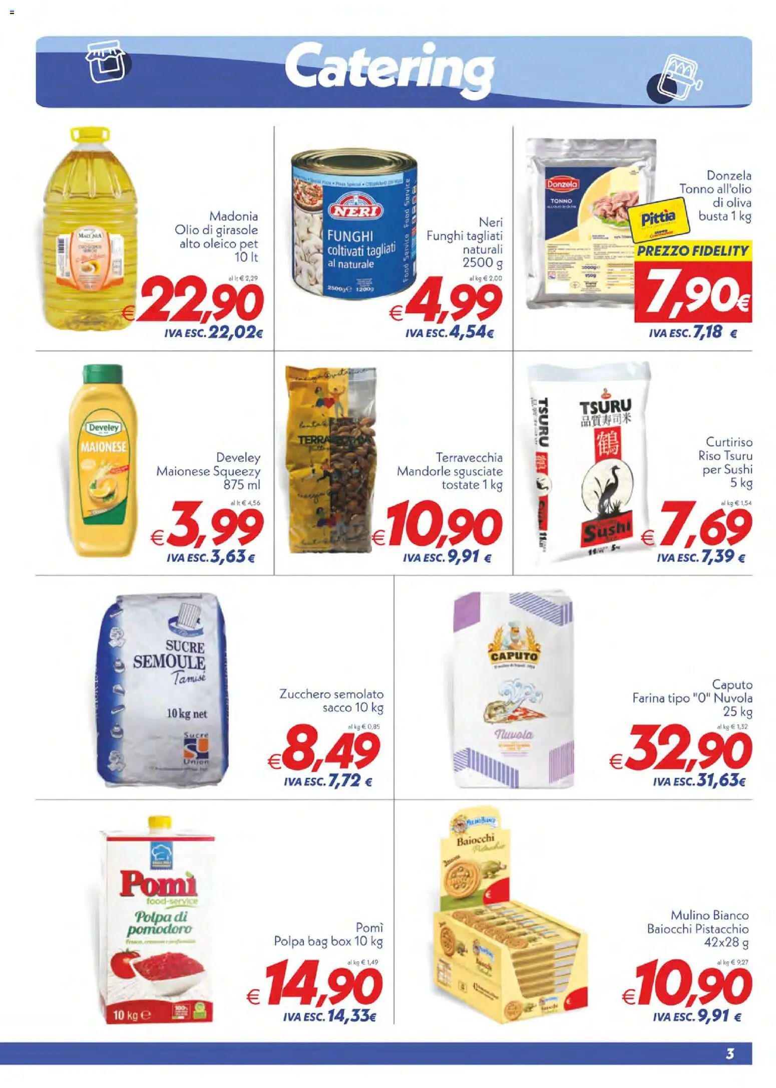 Volantino SuperConveniente del 17.04.2026 | Pagina: 3 | Prodotti: Riso, Maionese, Tonno, Olio di girasole