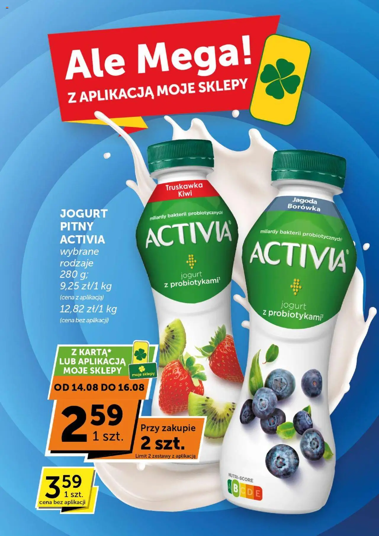 Groszek Gazetka od 07.08.2025 | Strona: 3 | Produkty: Jogurt, Kiwi