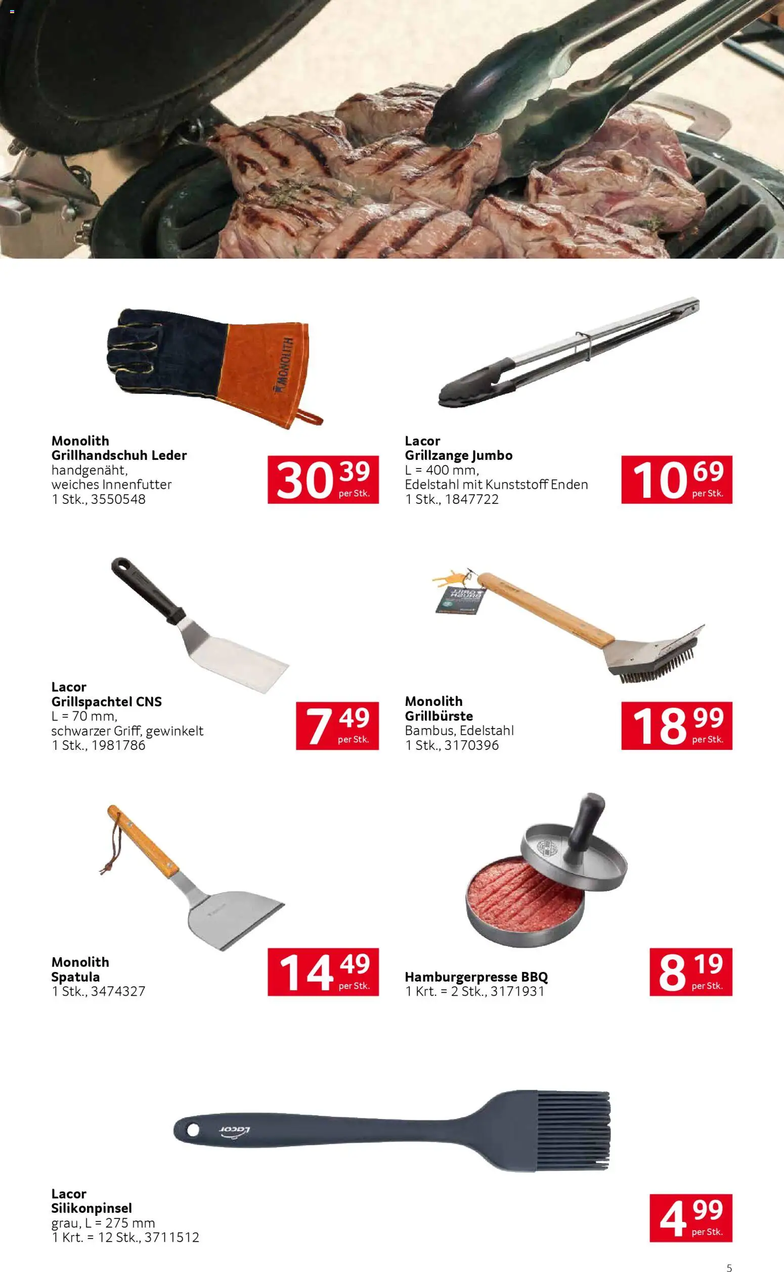 Transgourmet Heisse Grillmomente gültig ab 27.04.2026 | Seite: 5