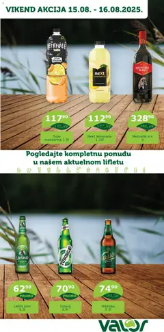 Valor vikend akcija - pregled Valor kataloga - važi od 15.08.2025