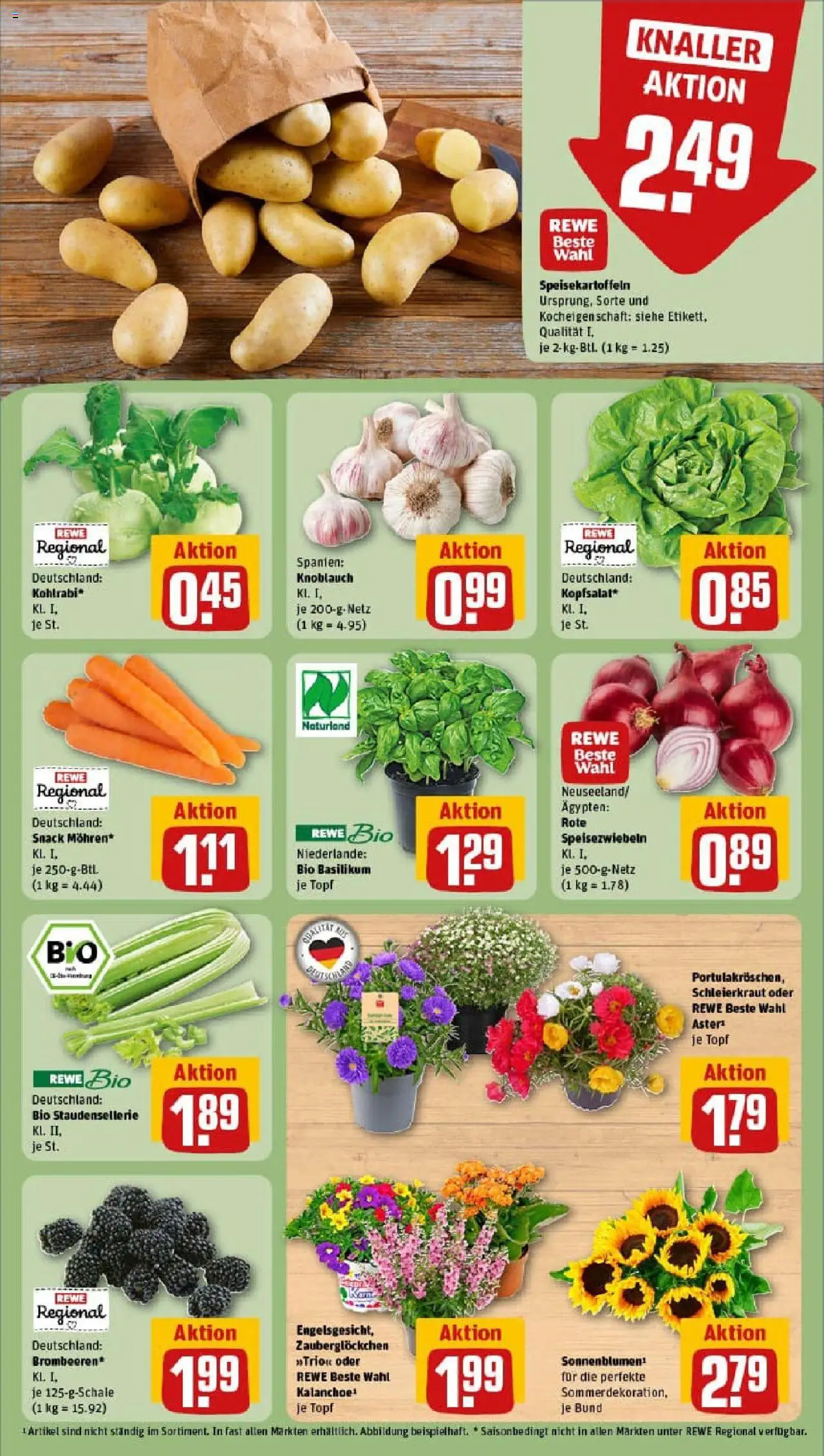 Rewe prospekt Hürtgenwald	 - gültig ab dem 06.07.2025 | Seite: 7 | Produkte: Kohlrabi, Knoblauch