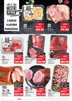 Kaufland leták - Praha 4 od 23.07.2025 | Strana: 12 | Produkty: Vepřové koleno, Kostky, Hovězí dršťky, Vepřová krkovice