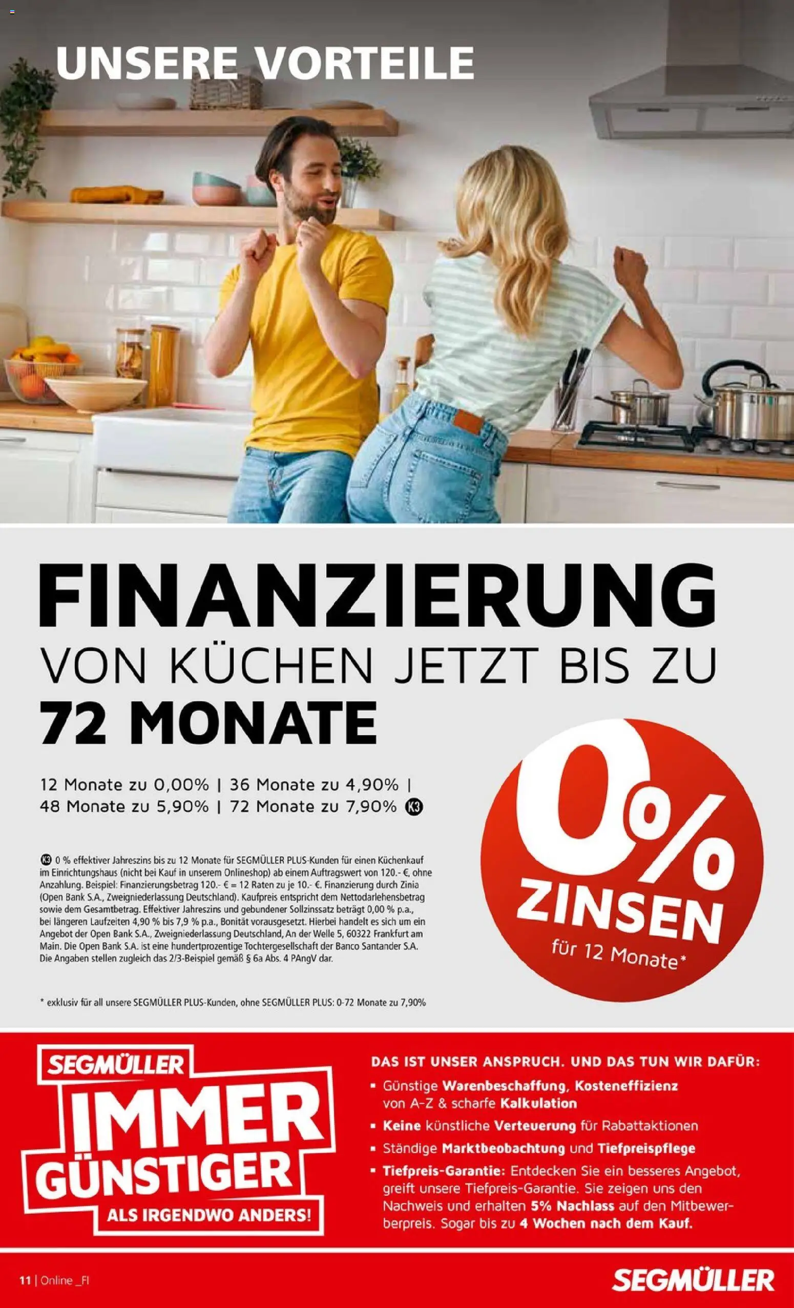 Segmüller Küchen Spezial – gültig ab 01.11.2025 | Seite: 11 | Produkte: Kuchen