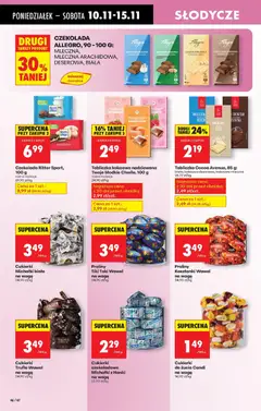 Pogląd oferty "Cukierki czekoladowe Michałki z Hanki, na wagę" - ważna od 10.11.2025 | Strona: 56