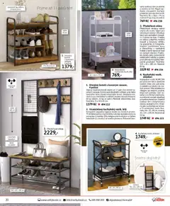 Velký Košík katalog září od 01.09.2025 | Strana: 20 | Produkty: Nádobí, Potraviny, Lavice, Botník